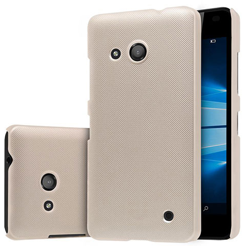 Carcasa Dura Plastico Rigida Mate M01 para Microsoft Lumia 550 Oro