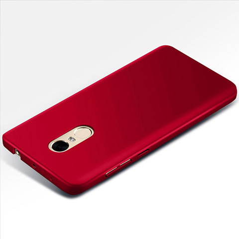 Carcasa Dura Plastico Rigida Mate M01 para Xiaomi Redmi Note 4 Rojo