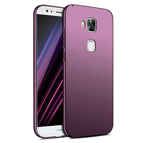 Carcasa Dura Plastico Rigida Mate M02 para Huawei GX8 Morado