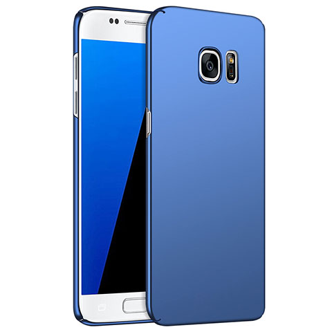 Carcasa Dura Plastico Rigida Mate M02 para Samsung Galaxy S7 G930F G930FD Azul