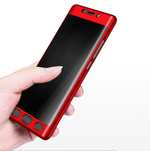 Carcasa Dura Plastico Rigida Mate M02 para Xiaomi Mi Note 2 Special Edition Rojo