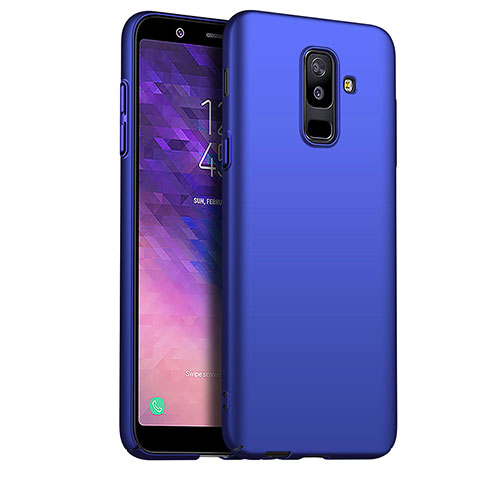 Carcasa Dura Plastico Rigida Mate M03 para Samsung Galaxy A6 Plus (2018) Azul