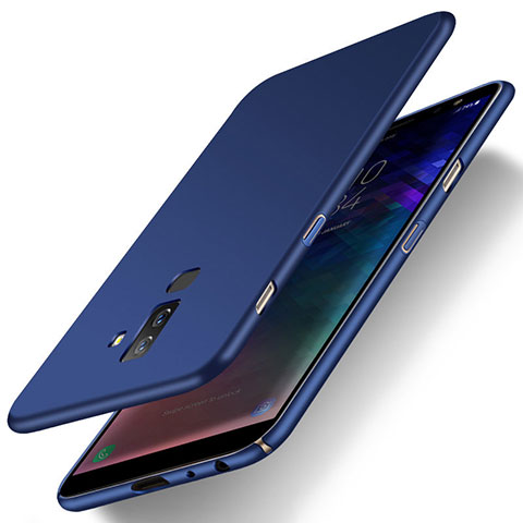 Carcasa Dura Plastico Rigida Mate M04 para Samsung Galaxy A6 Plus (2018) Azul