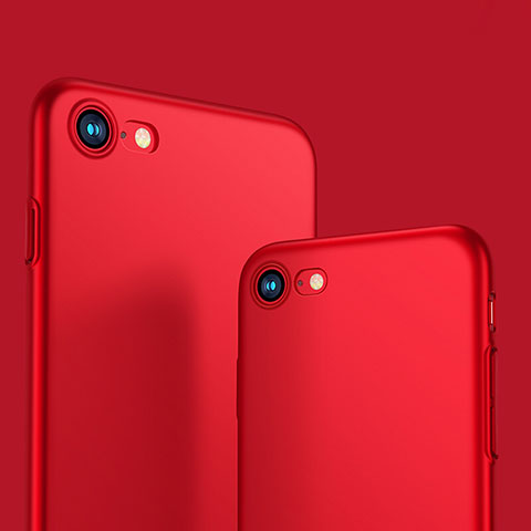 Carcasa Dura Plastico Rigida Mate M10 para Apple iPhone SE (2020) Rojo