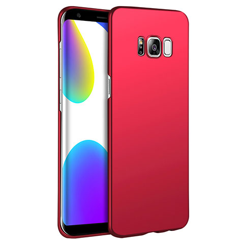 Carcasa Dura Plastico Rigida Mate M12 para Samsung Galaxy S8 Rojo