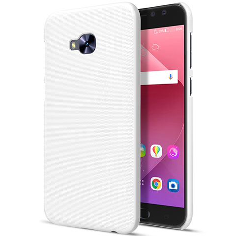 Carcasa Dura Plastico Rigida Mate para Asus Zenfone 4 Selfie Pro Blanco