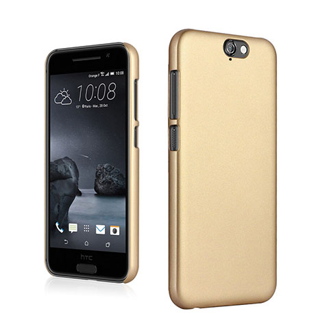 Carcasa Dura Plastico Rigida Mate para HTC One A9 Oro