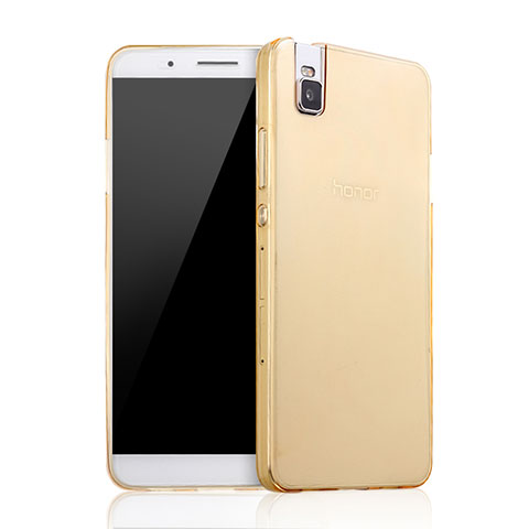 Carcasa Dura Plastico Rigida Mate para Huawei Honor 7i shot X Oro
