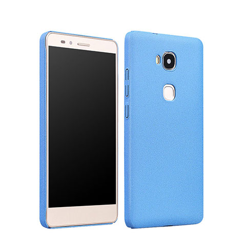 Carcasa Dura Plastico Rigida Mate para Huawei Honor X5 Azul Cielo