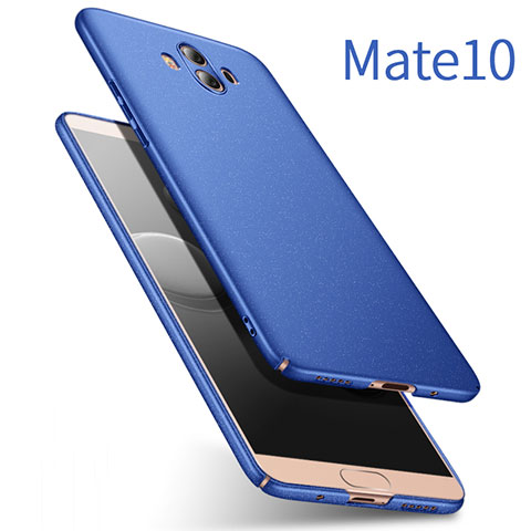 Carcasa Dura Plastico Rigida Mate para Huawei Mate 10 Azul