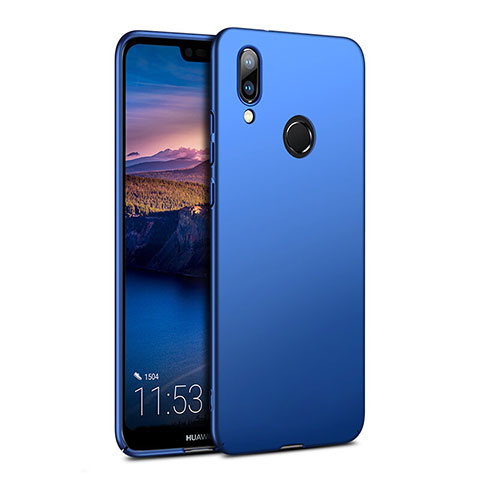 Carcasa Dura Plastico Rigida Mate para Huawei P20 Lite Azul