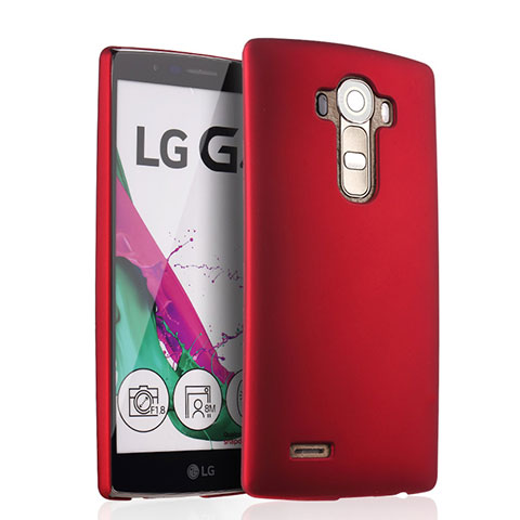 Carcasa Dura Plastico Rigida Mate para LG G4 Rojo