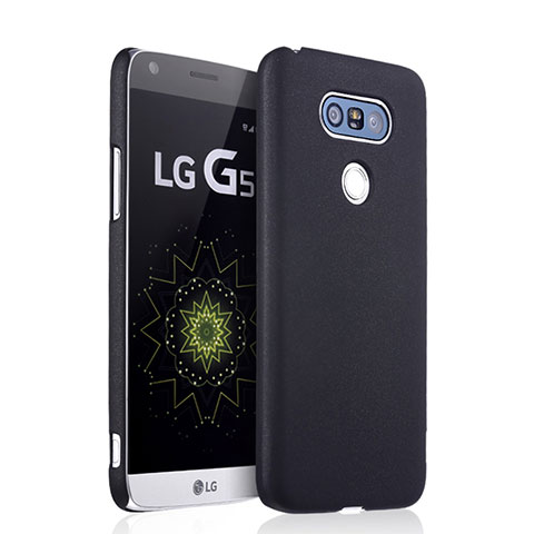 Carcasa Dura Plastico Rigida Mate para LG G5 Negro