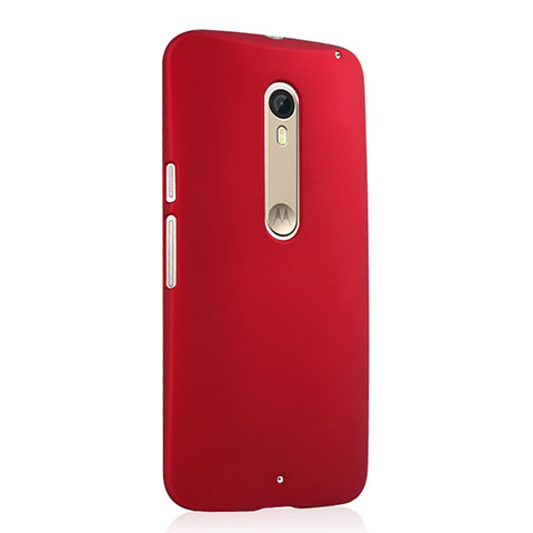 Carcasa Dura Plastico Rigida Mate para Motorola Moto X Style Rojo