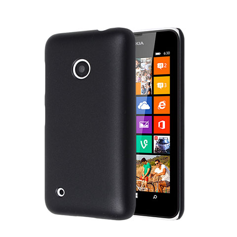 Carcasa Dura Plastico Rigida Mate para Nokia Lumia 530 Negro