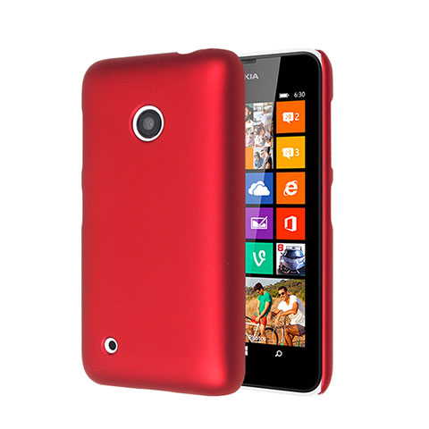 Carcasa Dura Plastico Rigida Mate para Nokia Lumia 530 Rojo