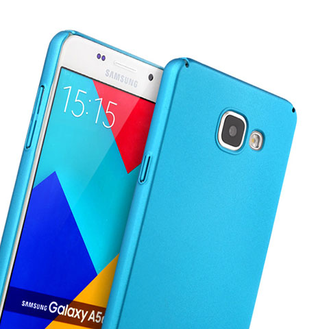 Carcasa Dura Plastico Rigida Mate para Samsung Galaxy A5 (2016) SM-A510F Azul Cielo