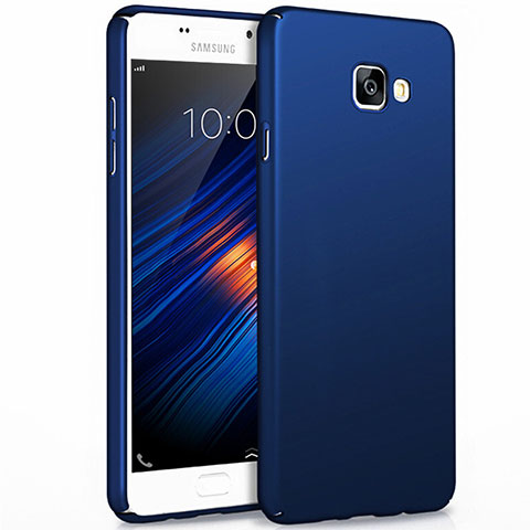Carcasa Dura Plastico Rigida Mate para Samsung Galaxy A7 (2017) A720F Azul