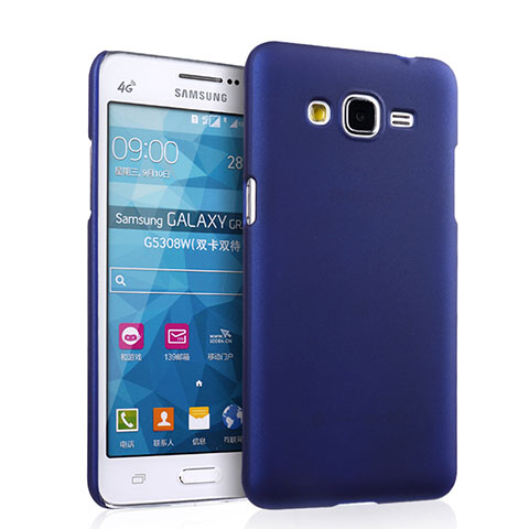 Carcasa Dura Plastico Rigida Mate para Samsung Galaxy Grand Prime 4G G531F Duos TV Azul