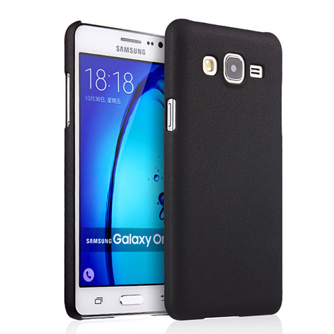 Carcasa Dura Plastico Rigida Mate para Samsung Galaxy On7 G600FY Negro