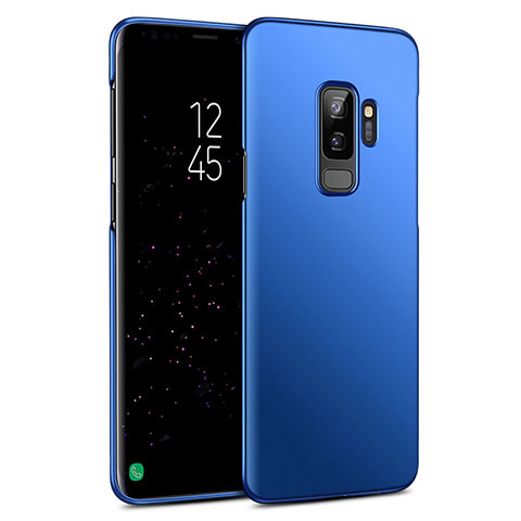 Carcasa Dura Plastico Rigida Mate para Samsung Galaxy S9 Plus Azul