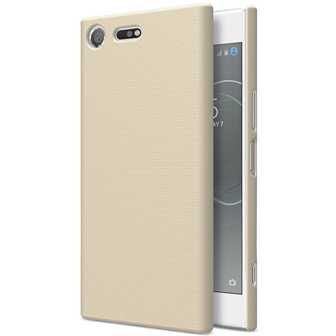 Carcasa Dura Plastico Rigida Mate para Sony Xperia XZ Premium Oro