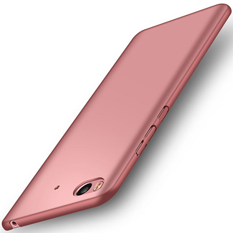 Carcasa Dura Plastico Rigida Mate para Xiaomi Mi 5S 4G Oro Rosa