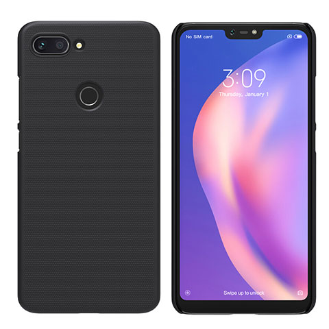 Carcasa Dura Plastico Rigida Mate para Xiaomi Mi 8 Lite Negro