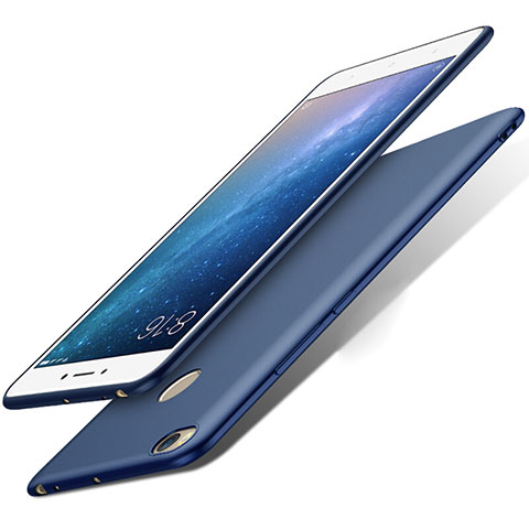 Carcasa Dura Plastico Rigida Mate para Xiaomi Mi Max 2 Azul