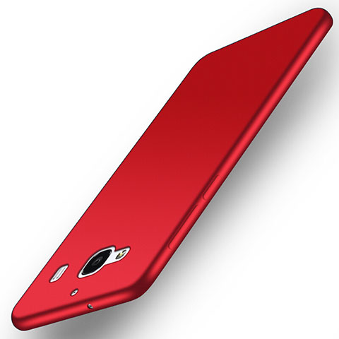 Carcasa Dura Plastico Rigida Mate para Xiaomi Redmi 2 Rojo
