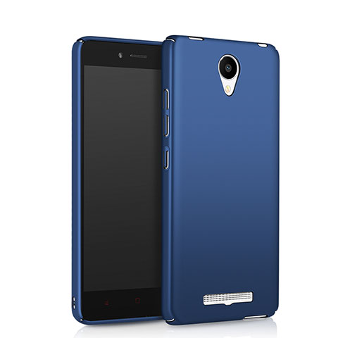 Carcasa Dura Plastico Rigida Mate para Xiaomi Redmi Note 2 Azul