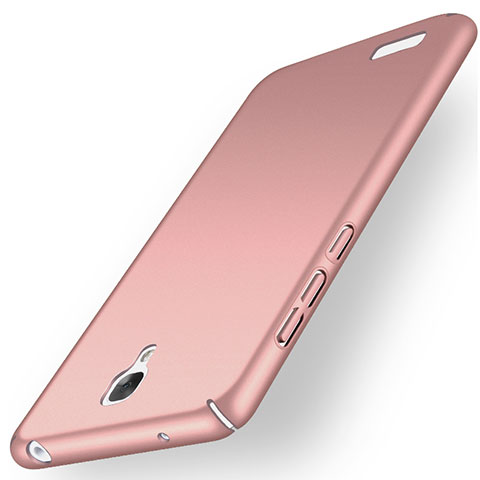 Carcasa Dura Plastico Rigida Mate para Xiaomi Redmi Note Oro Rosa