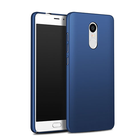 Carcasa Dura Plastico Rigida Mate Q03 para Xiaomi Redmi Note 4 Azul