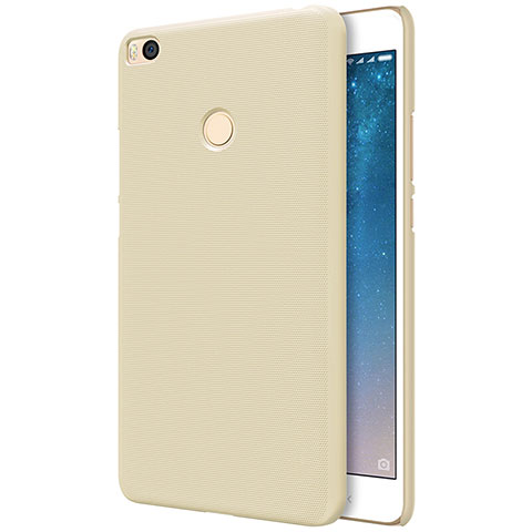 Carcasa Dura Plastico Rigida Perforada para Xiaomi Mi Max 2 Oro