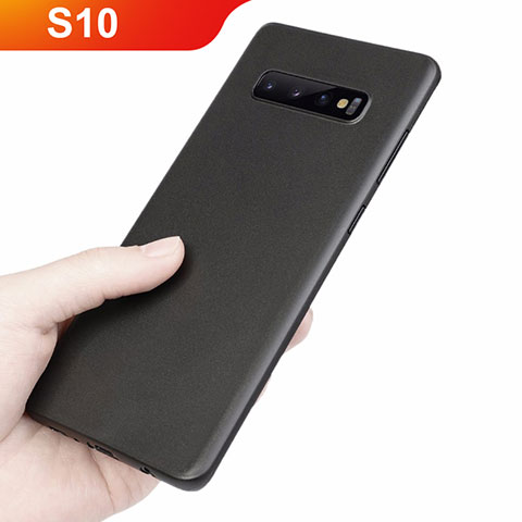 Carcasa Dura Ultrafina Transparente Funda Mate para Samsung Galaxy S10 5G Negro