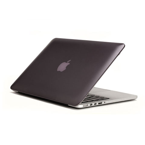 Carcasa Dura Ultrafina Transparente Mate para Apple MacBook Pro 13 pulgadas Retina Gris