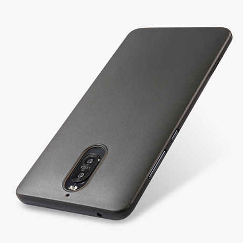 Carcasa Dura Ultrafina Transparente Mate para Huawei Mate 9 Negro