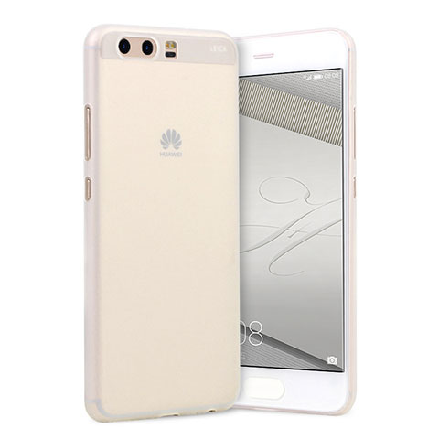 Carcasa Dura Ultrafina Transparente Mate T01 para Huawei P10 Blanco