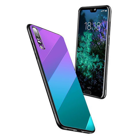 Carcasa Funda Bumper Silicona Espejo para Huawei P20 Pro Vistoso