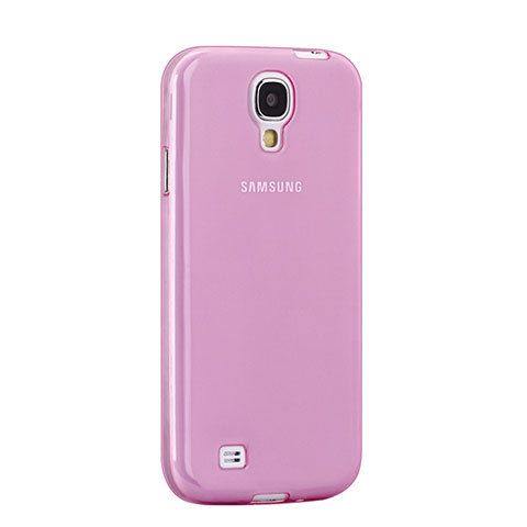 Carcasa Gel Ultrafina Transparente para Samsung Galaxy S4 i9500 i9505 Rosa