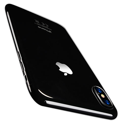 Carcasa Gel Ultrafina Transparente T03 para Apple iPhone X Claro