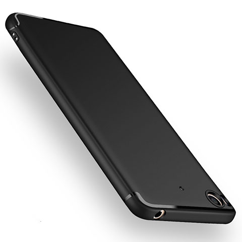 Carcasa Silicona Ultrafina Goma para Xiaomi Mi 5S 4G Negro