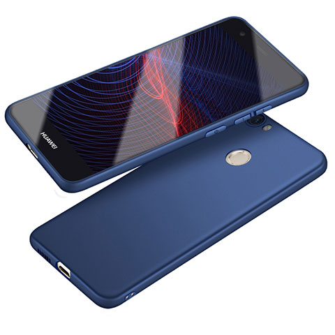 Carcasa Silicona Ultrafina Goma S04 para Huawei Nova Azul