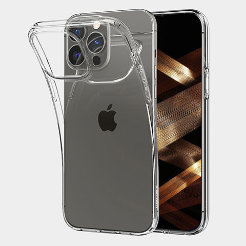 Carcasa Silicona Ultrafina Transparente A06 para Apple iPhone 14 Pro Max Claro