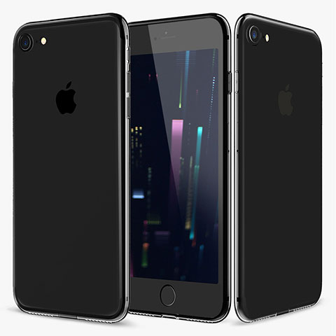Carcasa Silicona Ultrafina Transparente H03 para Apple iPhone 7 Claro