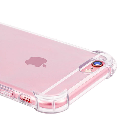 Carcasa Silicona Ultrafina Transparente H07 para Apple iPhone 6 Plus Claro