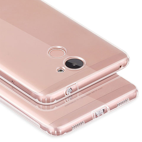 Carcasa Silicona Ultrafina Transparente para Huawei Enjoy 7 Plus Claro