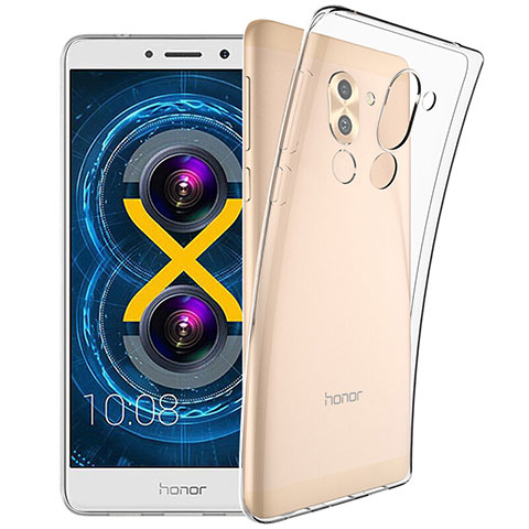 Carcasa Silicona Ultrafina Transparente para Huawei Honor 6X Pro Claro