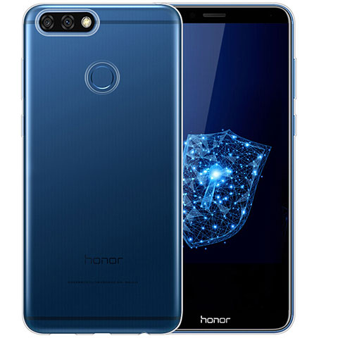 Carcasa Silicona Ultrafina Transparente para Huawei Y9 (2018) Claro