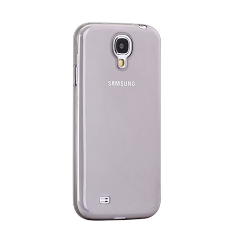 Carcasa Silicona Ultrafina Transparente para Samsung Galaxy S4 IV Advance i9500 Gris